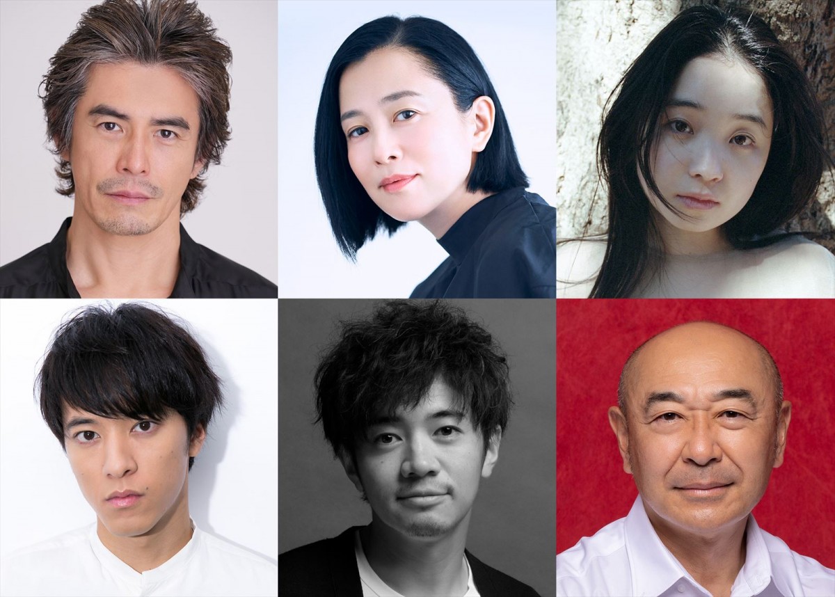 PARCO PRODUCE 2023『橋からの眺め』(上段左から)伊藤英明、坂井真紀、福地桃子(下段左から)松島庄汰、和田正人、高橋克実