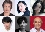 PARCO PRODUCE 2023『橋からの眺め』（上段左から）伊藤英明、坂井真紀、福地桃子（下段左から）松島庄汰、和田正人、高橋克実