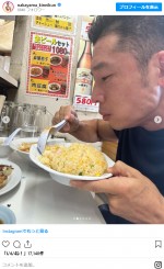 なかやまきんに君、ボディビル大会後の町中華に感動　「味がありました」　※「なかやまきんに君」インスタグラム