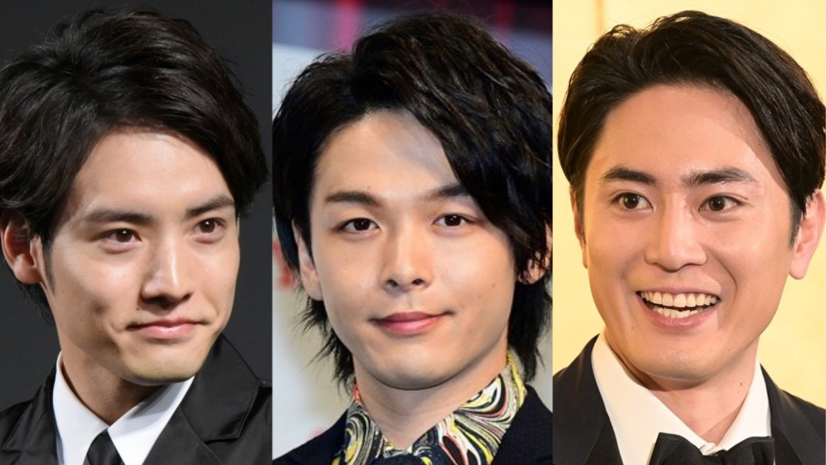 (左から)赤楚衛二、中村倫也、間宮祥太朗