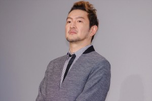 中村獅童、映画『怪物』初日舞台挨拶に登場