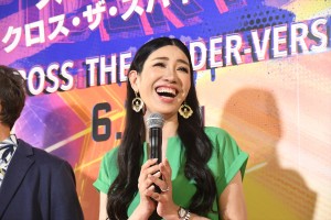 アンミカ、『スパイダーマン：アクロス・ザ・スパイダーバース』日本最速試写会レッドカーペット・イベントに登場