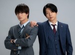 『東海テレビ×WOWOW共同製作連続ドラマ ギフテッド Season1』より（左から）浮所飛貴（美 少年／ジャニーズ Jr.）、主演の増田貴久（NEWS）