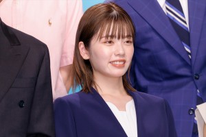 小芝風花、月10ドラマ『転職の魔王様』制作発表会見に登場