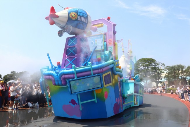 写真）まじで濡れます！ TDLベイマックスの“びしょ濡れプログラム”が