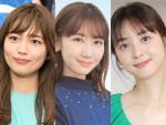 （左から）川口春奈、柏木由紀、佐々木希