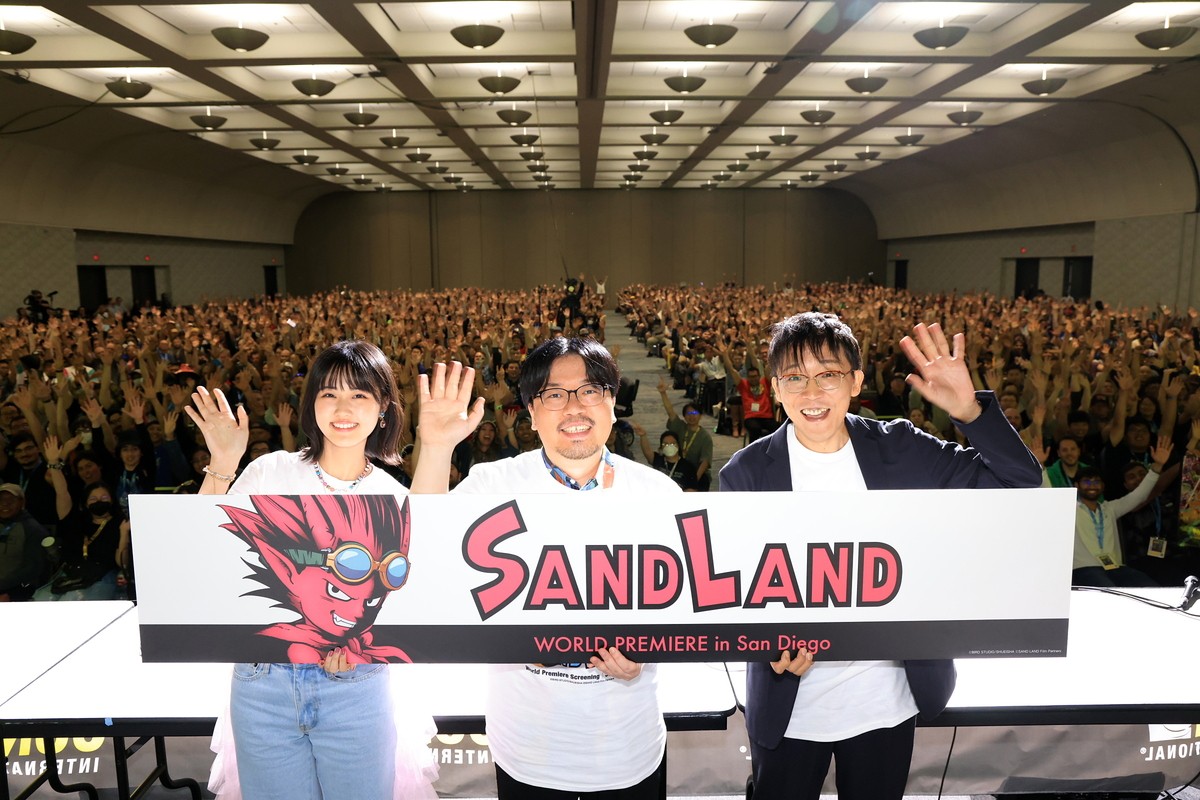 鳥山明原作アニメ『SAND LAND』、サンディエゴコミコンで世界最速上映　原菜乃華も現地で熱狂「ベルゼブブが可愛い」