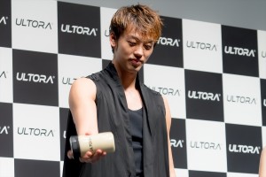 竹内涼真、ULTORA／アンバサダー就任＆新CM記者発表会に登場