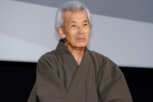 田中泯、映画『こんにちは、母さん』完成披露試写会に登場