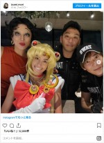 森泉、友人らとのハロウィンパーティーでセーラームーンコスプレを披露 ※「森泉」インスタグラム