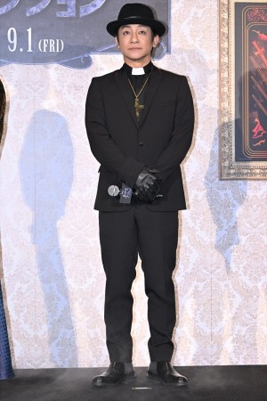 片岡愛之助、映画『ホーンテッドマンション』ジャパンプレミアに登場