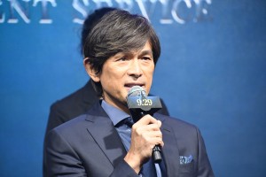 江口洋介、『沈黙の艦隊』完成報告会・完成披露舞台挨拶に登場