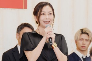 中山美穂、日本テレビ開局70年記念舞台『西遊記』製作発表会見に登場