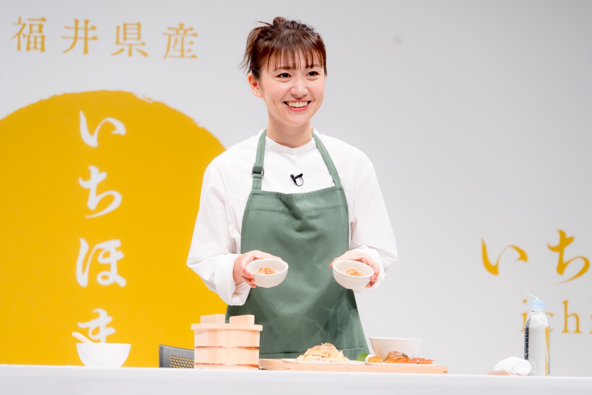大島優子、第1子出産後初の公の場　子どもはお米大好き「舌が肥えちゃう」