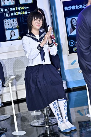 新しい学校のリーダーズ・SUZUKA、『バラバラ大作戦』10月新番組発表 記者会見に登場