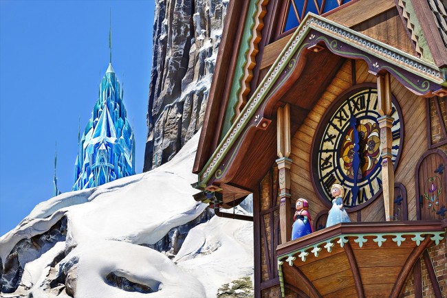 香港ディズニー限定 ワールドオブフローズン アナ エルサ