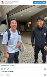 なかやまきんに君＆ケイン・コスギ、2人のコンビ名は「パーフェクトパワーズ」　※「なかやまきんに君」インスタグラム