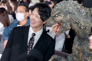 佐々木蔵之介、映画『ゴジラ-1.0』ワールドプレミア レッドカーペットイベントに登場
