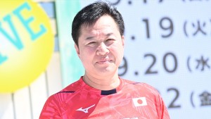 川合俊一、『FIVB パリ五輪予選／ワールドカップバレー2023』開幕50日前イベントに登場