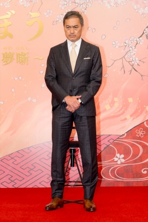 渡辺謙、大河ドラマ『べらぼう～蔦重栄華乃夢噺～』出演者発表会見に登場