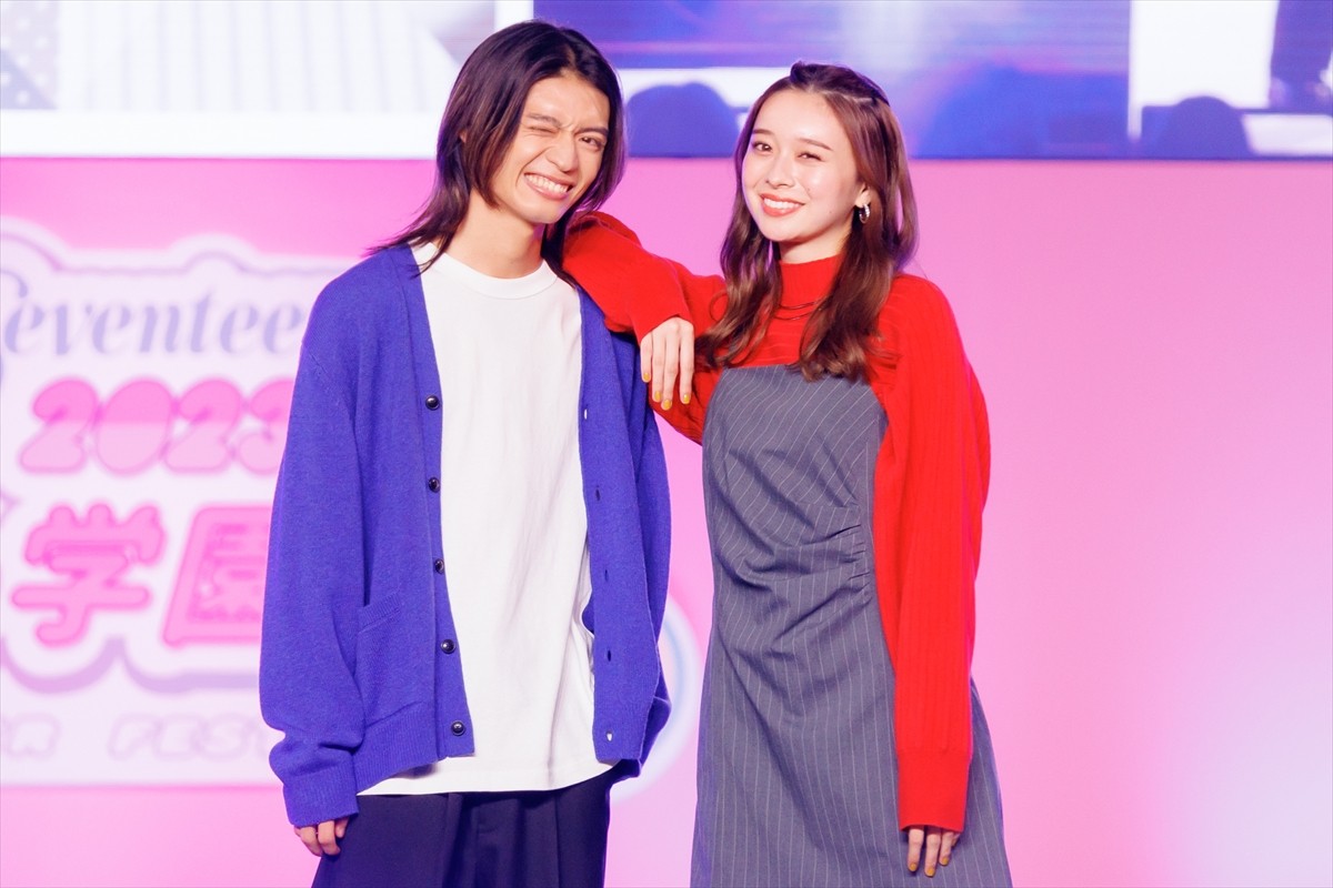 乃木坂46・久保史緒里＆日向坂46・小坂菜緒がランウェイに登場「最高の夏の思い出を作りたい」