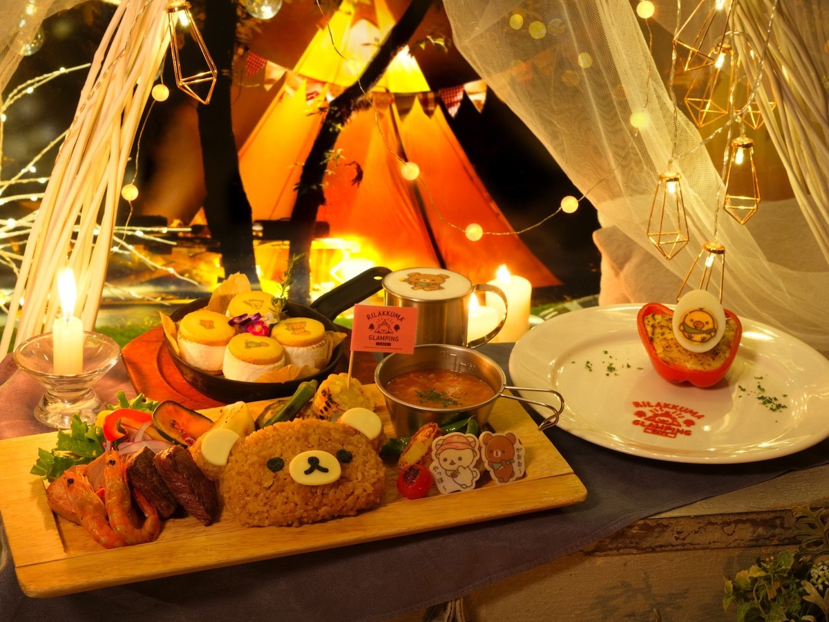 吉祥寺に“リラックマのグランピングカフェ”オープンへ! オリジナルグッズや特典も用意