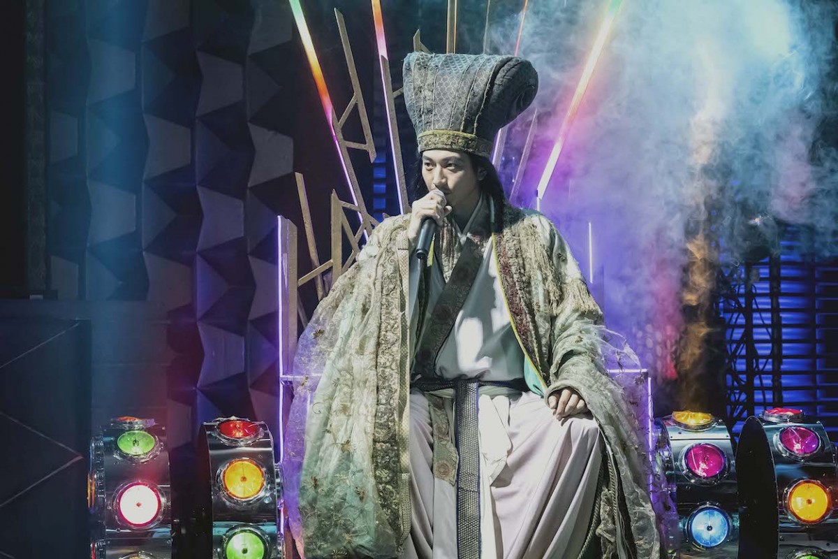 『パリピ孔明』第4話　“孔明”向井理と“KABE太人”宮世琉弥がMCバトルで激突！