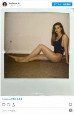 ハイディ・クルム、19歳のころの激レア水着ショットを公開　※「ハイディ・クルム」インスタグラム