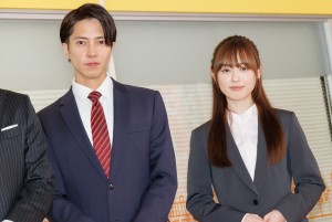 特集ドラマ『正直不動産スペシャル』・ドラマ『正直不動産2』取材会に出席した山下智久、福原遥