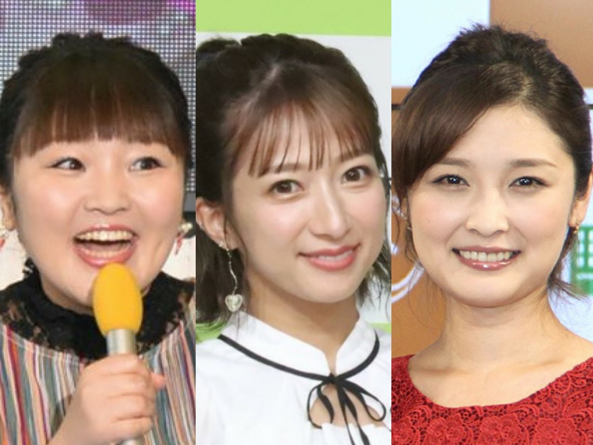 (左から)柳原可奈子、辻希美、石川梨華