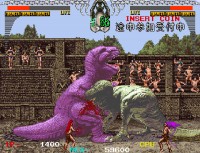『アーケードアーカイブス ダイノレックス』スクリーンショット