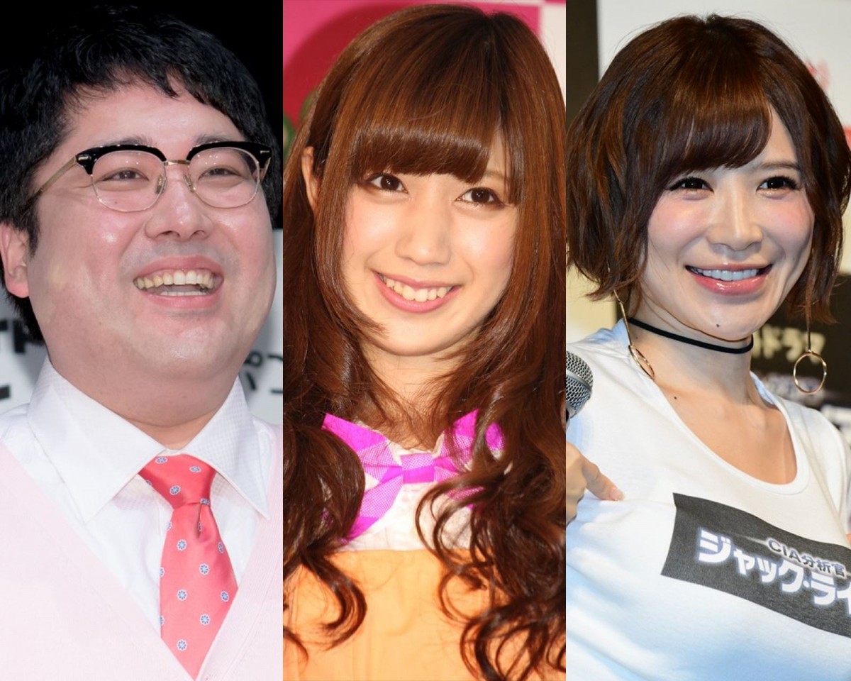 (左から)マヂカルラブリー・村上、長野せりな、手島優