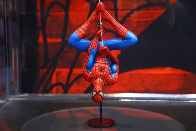 写真）USJ「スパイダーマン」まもなく終了！ アトラクション横ショップ