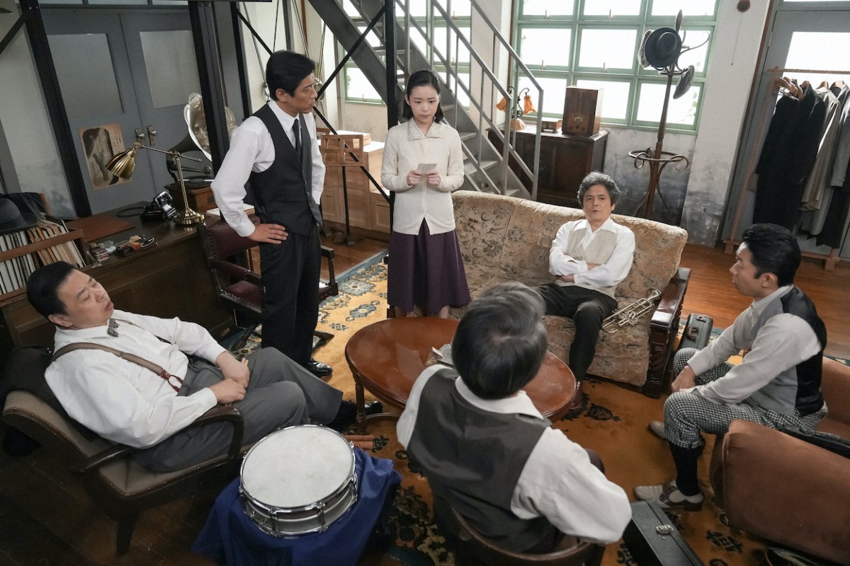 明日の『ブギウギ』コンサートが終わり、“スズ子”趣里と“梅吉”柳葉敏郎は親子水入らずで話をする