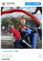 （写真左から）三船美佳、赤江珠緒、たけうちほのか　※「たけうちほのか」インスタグラム