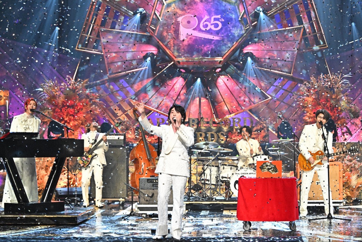 日本レコード大賞はMrs. GREEN APPLE「地に足つけて楽曲を作っていきたい」