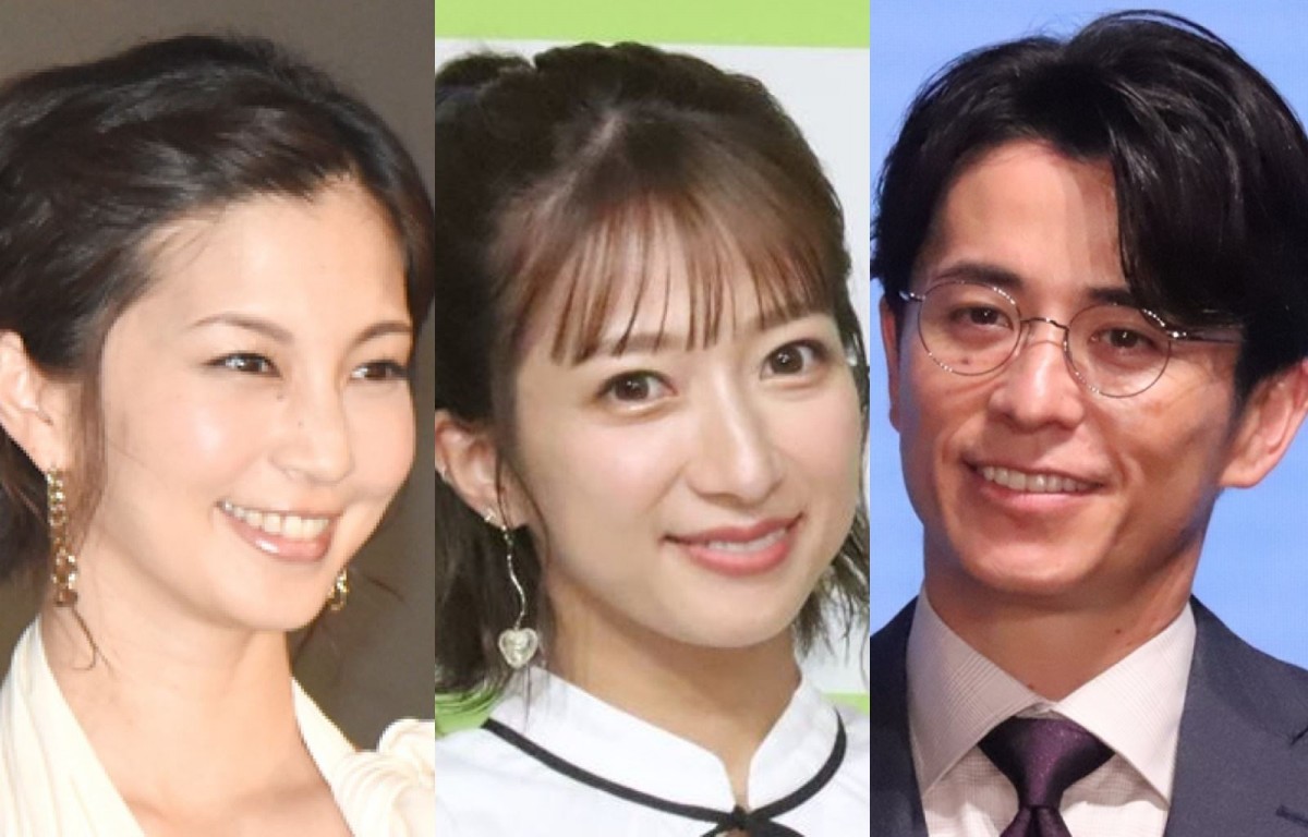 (左から)安田美沙子、辻希美、藤森慎吾