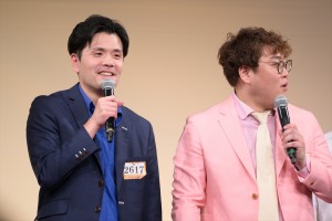 マユリカ、「M-1グランプリ2023」決勝進出者発表会見に登場