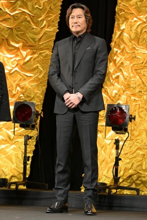 豊川悦司、映画『仕掛人・藤枝梅安』完成披露試写会に登場