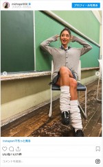 制服姿のみちょぱ ※「みちょぱ（池田美優）」インスタグラム