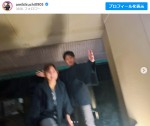 菊地亜美、結婚5周年記念日に家族と温泉でまったり　※「菊地亜美」インスタグラム