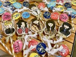 主演・安藤サクラの誕生日に贈られたドラマ『ブラッシュアップライフ』のキャラクターやアイテムが描かれたアイシングクッキー