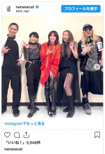 （左から）SAM、ETSU、相川七瀬、CHIHARU、DJ KOO　※「相川七瀬」インスタグラム