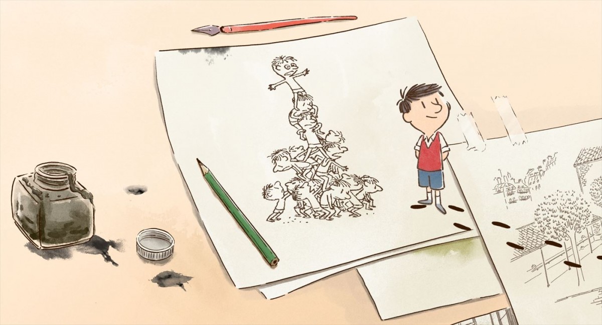 世界中で愛されるフランスの児童書の誕生秘話を描く、アニメ映画『プチ・ニコラ パリがくれた幸せ』予告編解禁