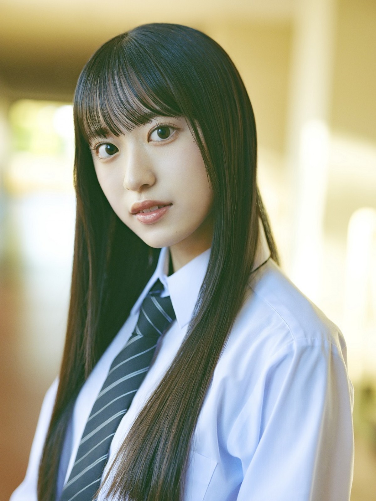 櫻坂46・三期生10人目がお披露目　村井優、東京都出身の18歳　学業のため3月から合流