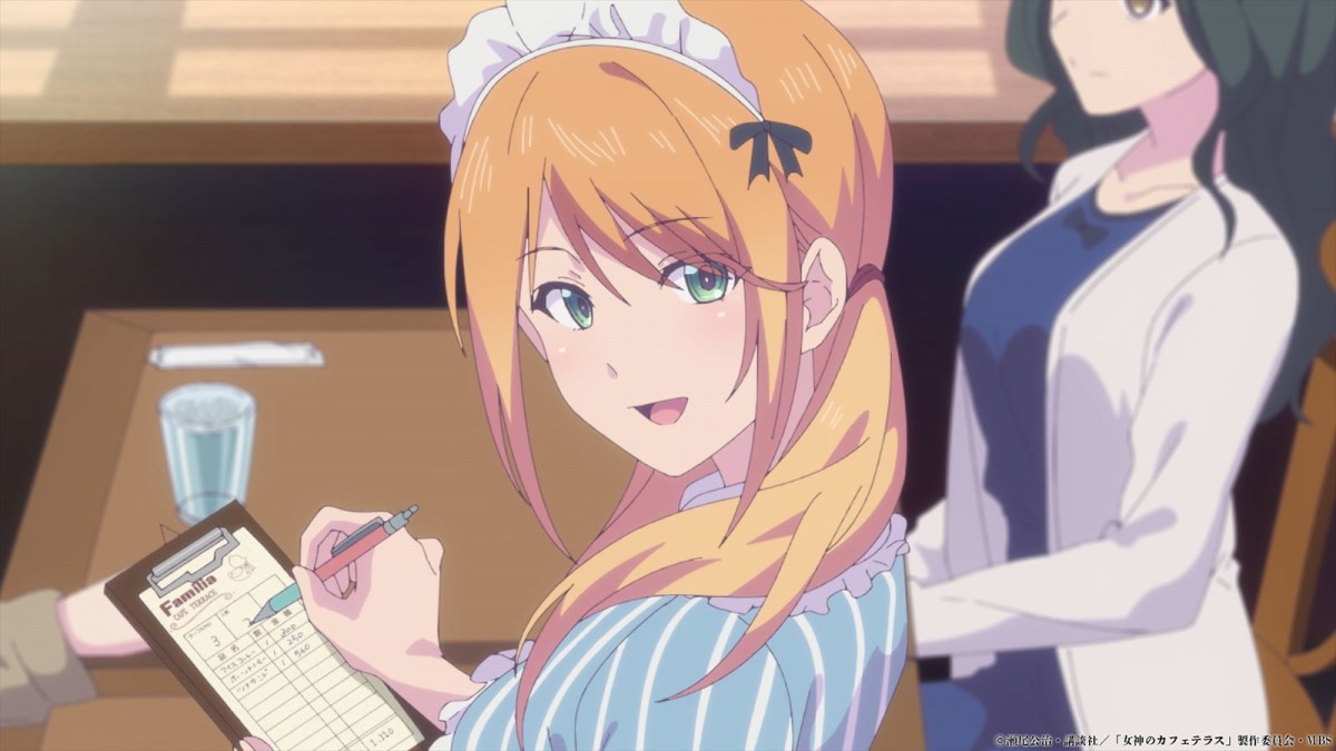 TVアニメ『女神のカフェテラス』キービジュアル＆本PV公開　ヒロインたちが慕う“おばあちゃん”役に伊倉一恵