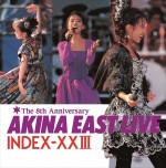 中森明菜『AKINA EAST LIVE INDEX‐XXIII』ジャケット