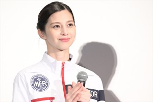 中条あやみ、劇場版『TOKYO MER～走る緊急救命室～』初日舞台挨拶に登場