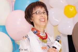 松金よね子、映画『おとななじみ』プレミア試写会に登場