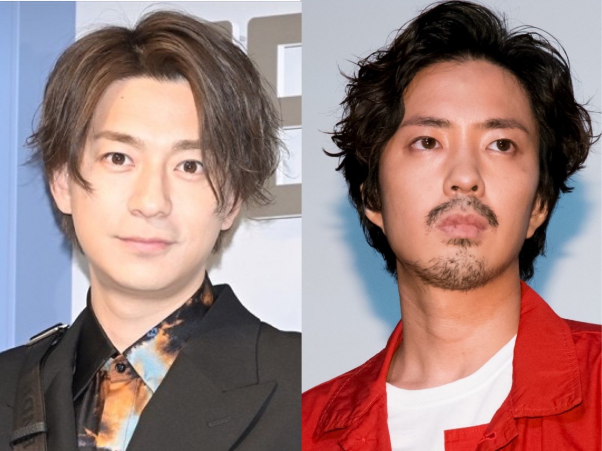 (左から)三浦翔平、若葉竜也
